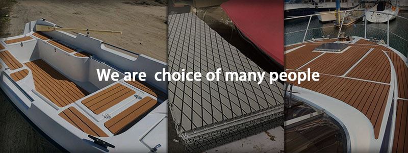 2 sea foam flooring for boat show